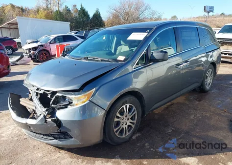 2012 Honda Odyssey Ex из США, поврежденный, VIN 5FNRL5H45CB044455